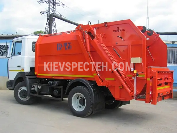 Мусоровоз с задней загрузкой на базе МАЗ-4901Р2-320